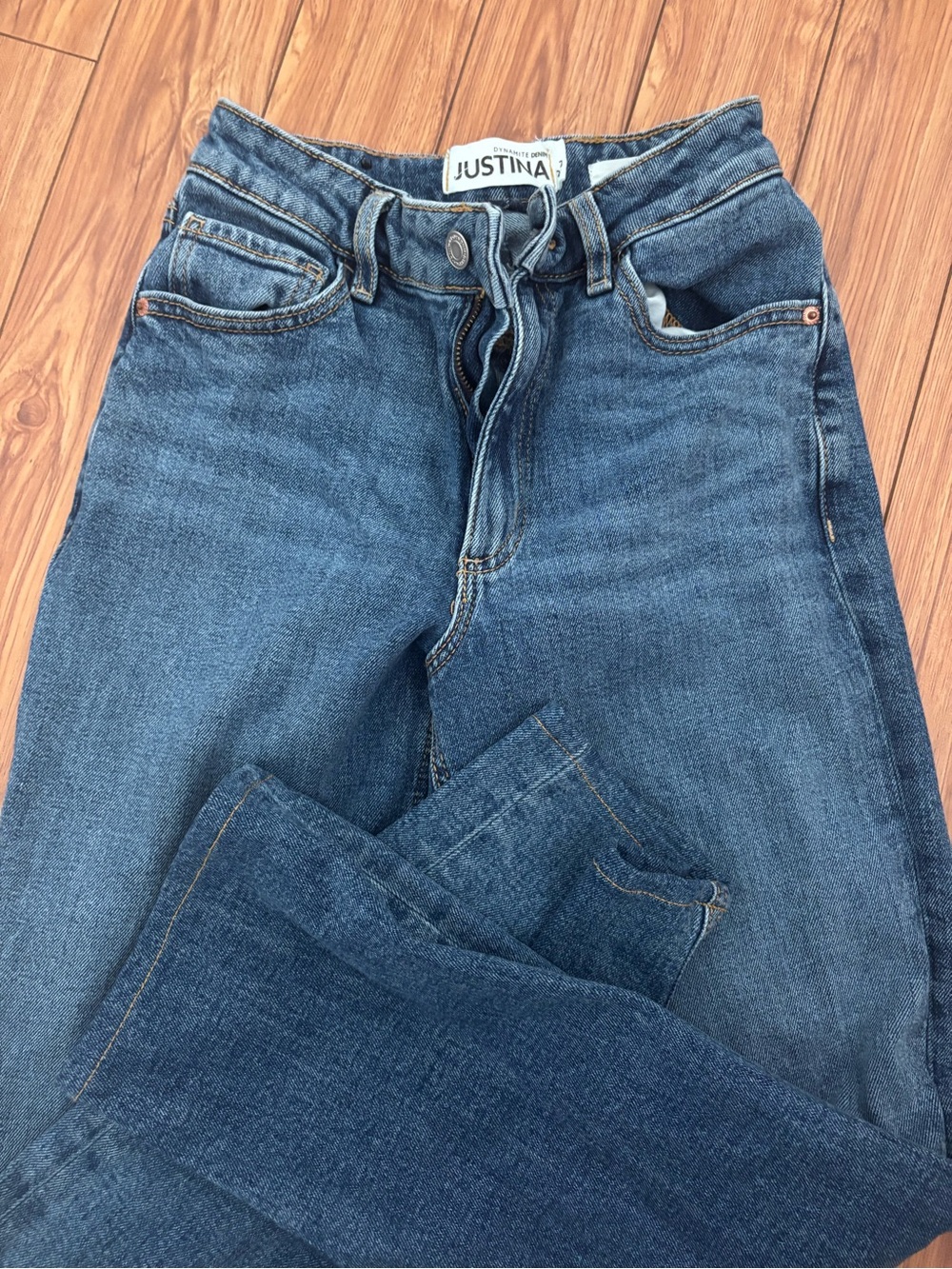 Dynamite High-Rise Blue Denim Jeans